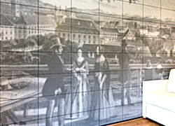 Fliesenwand Linz